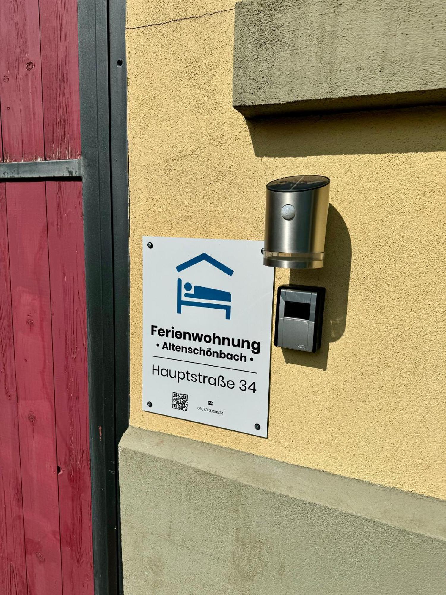 פריכסנשטאדט Ferienwohnung Altenschoenbach מראה חיצוני תמונה